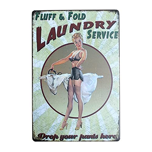 Home Decor Store - Papan Logam Vintage Dekorasi Seni Bergaya