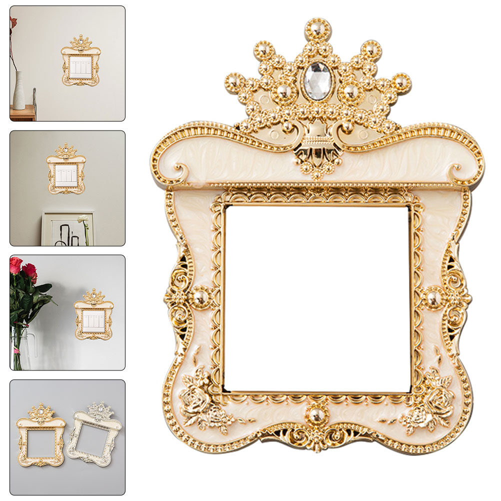 Home Decor Outlet - Stiker Dekoratif Pelapis Stopkontak Dinding Berhias