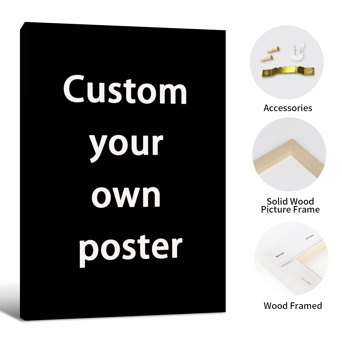 Home Decor Frames - Poster kustom berbingkai seni dinding foto