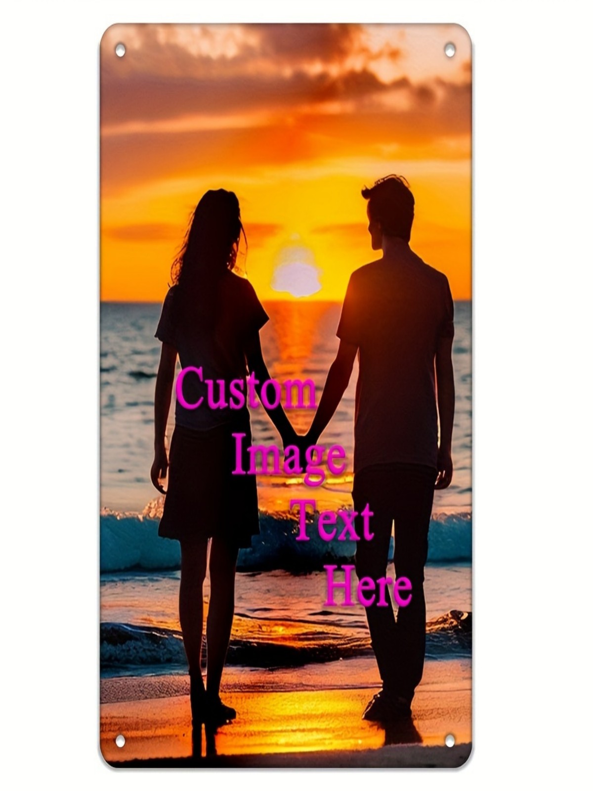 Home Decor Free Images - Papan Logam Cetak Datar 2D Gambar/Teks