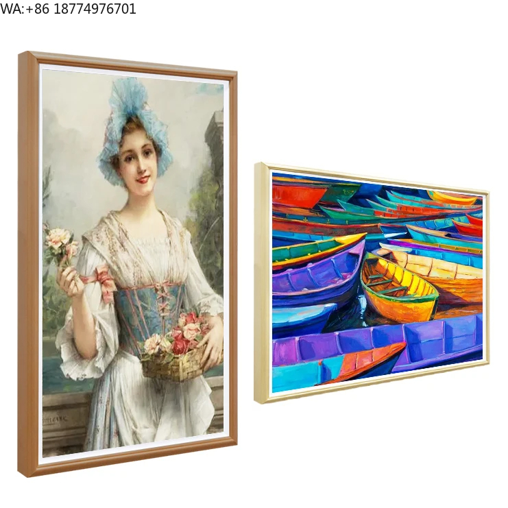 Home Decor Frames - NFT Multi-Bahasa Dekorasi Rumah Elektronik Dinding