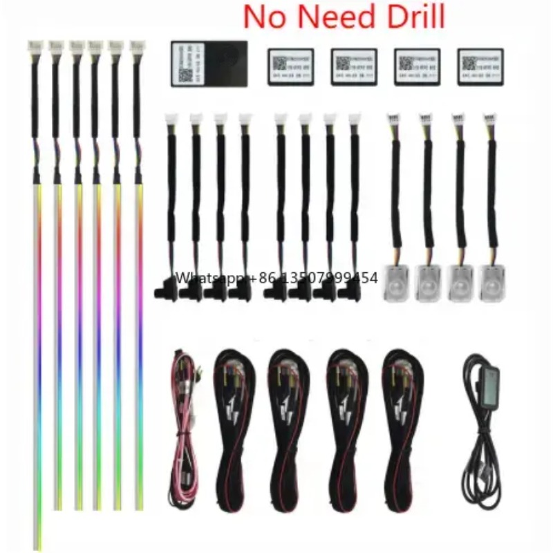 Led Strip Lights - A80 Lampu Ambient LED 64 Warna
