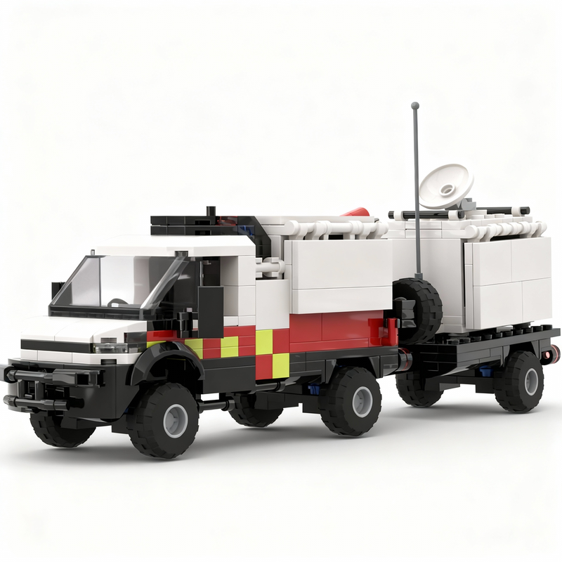 Home Decor On Wheels - 501PCS MOC Model Kreatif Cell On