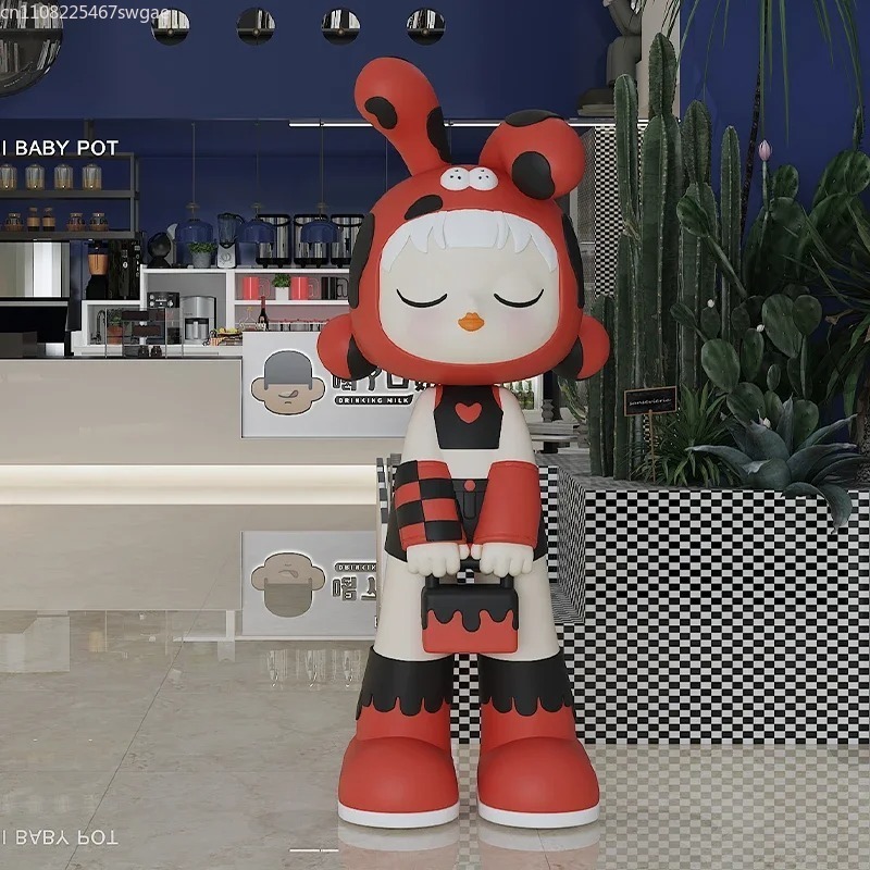 Patung Gadis Kartun Artistik,  - Home Decor Store ulasan dan harga