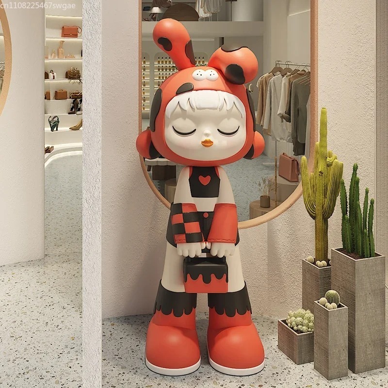 Patung Gadis Kartun Artistik,  - Home Decor Store ulasan dan harga