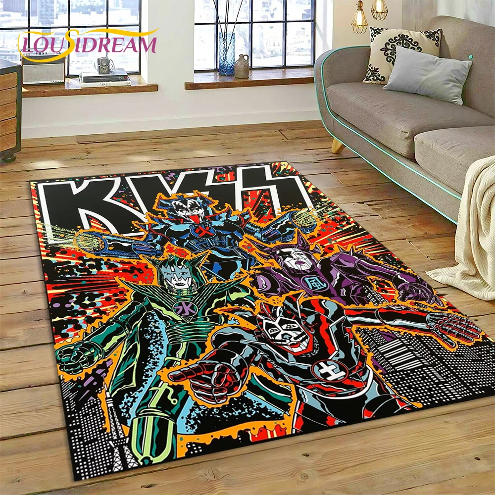 3D Kiss Rock Band berat logam  - Home Decor Online Game ulasan dan harga