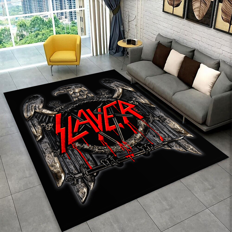Karpet Karpet Motif Band Heavy - Home Decor Online Game ulasan dan harga
