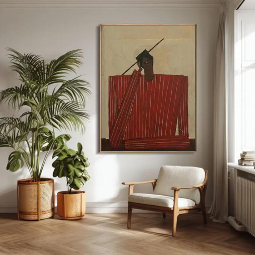 Lukisan Minyak Abstrak 100% Bu - Home Decor Free Images ulasan dan harga
