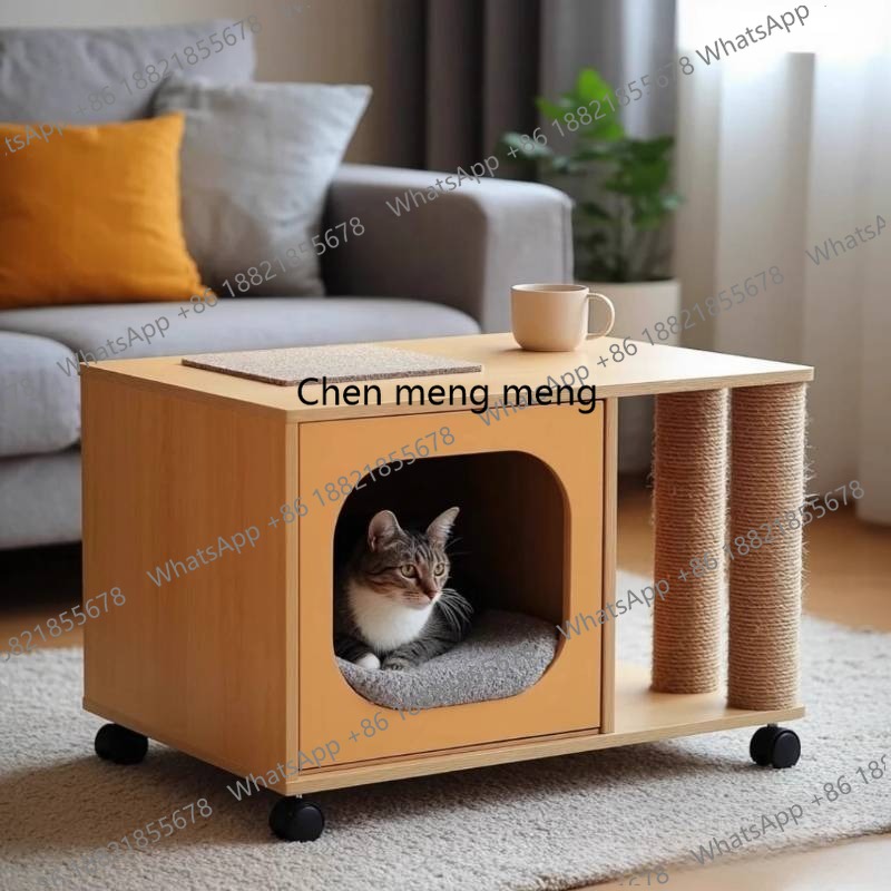 Meja Samping Jepang Beroda Dek - Home Decor On Wheels ulasan dan harga