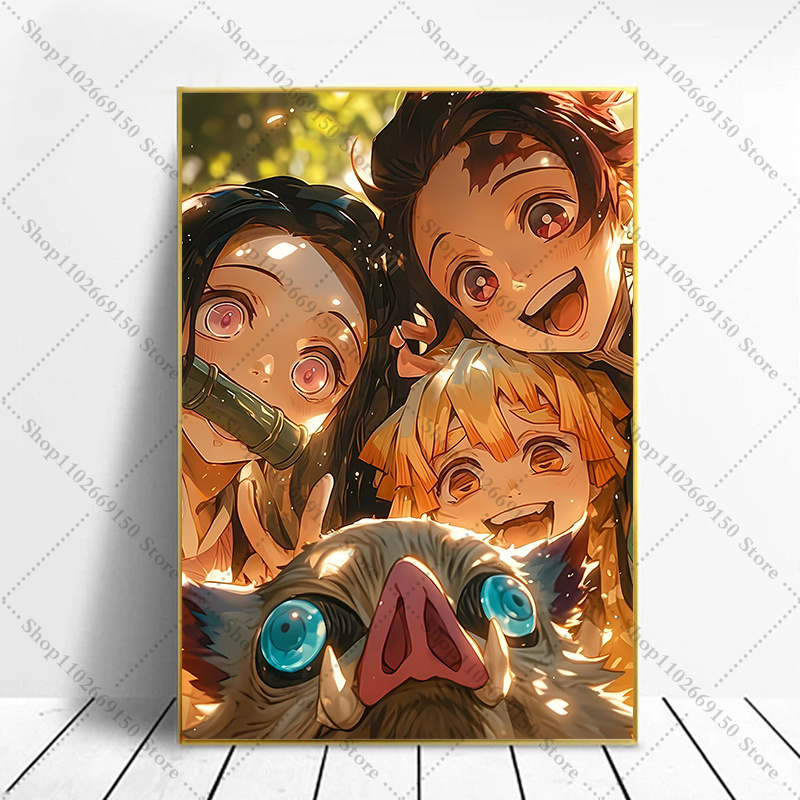 Gambar Kreatif Anime Aksesoris - Home Decor Wall Pictures ulasan dan harga