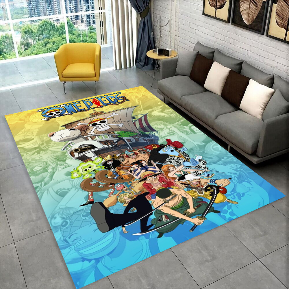 Karpet Anime Kartun 3D One Pie - Home Decor Online Game ulasan dan harga