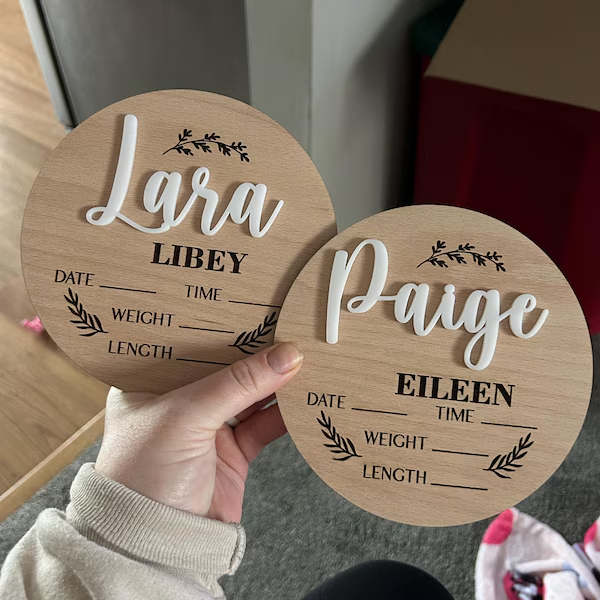 1 Buah Tanda Pengumuman Bayi K - Home Decor Pinterest ulasan dan harga