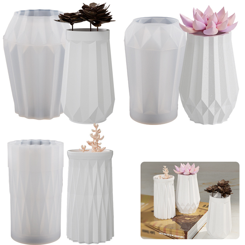 Cetakan silikon vas berlian bu - Home Decor Store ulasan dan harga