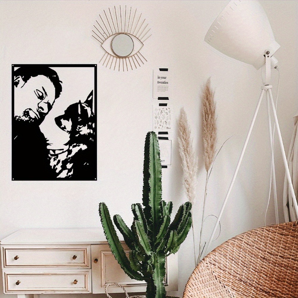Seni Potret Logam Berbingkai K - Home Decor Frames ulasan dan harga