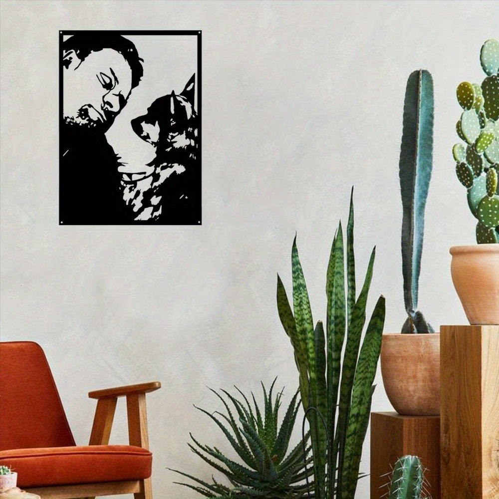 Seni Potret Logam Berbingkai K - Home Decor Frames ulasan dan harga