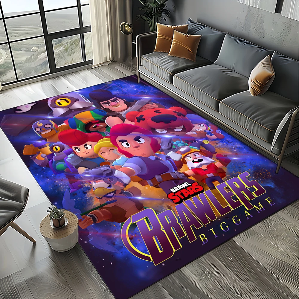 Karpet Permainan Kartun B-rawl - Home Decor Online Game ulasan dan harga