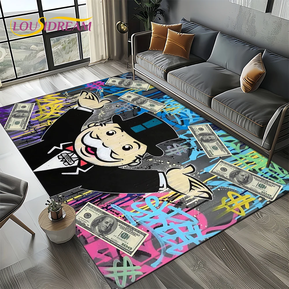 Karpet Kartun 3D Rich Man Game - Home Decor Online Game ulasan dan harga