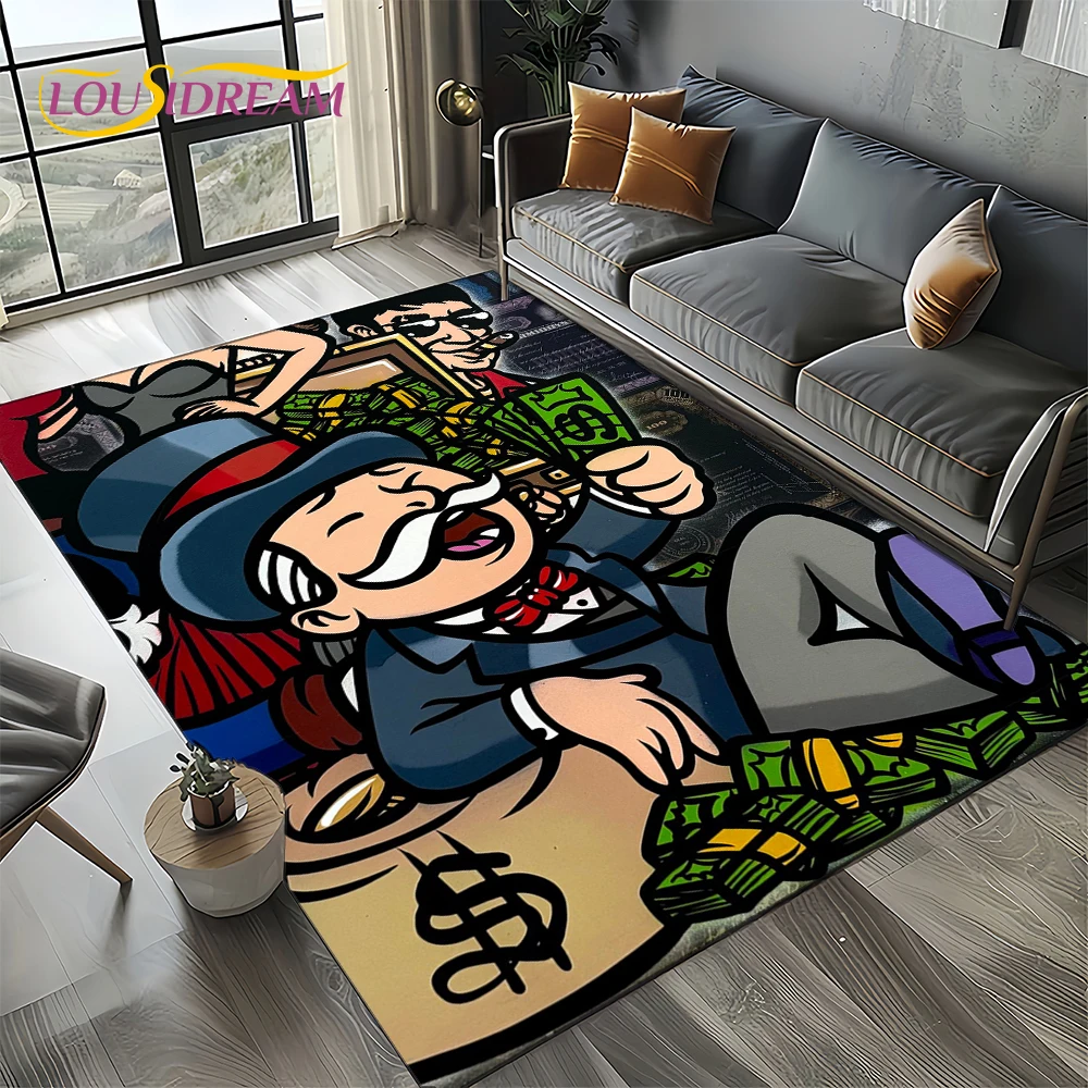 Karpet Kartun 3D Rich Man Game - Home Decor Online Game ulasan dan harga
