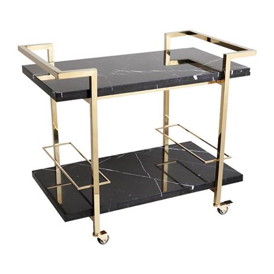 Troli layanan mewah untuk deko - Home Decor On Wheels ulasan dan harga