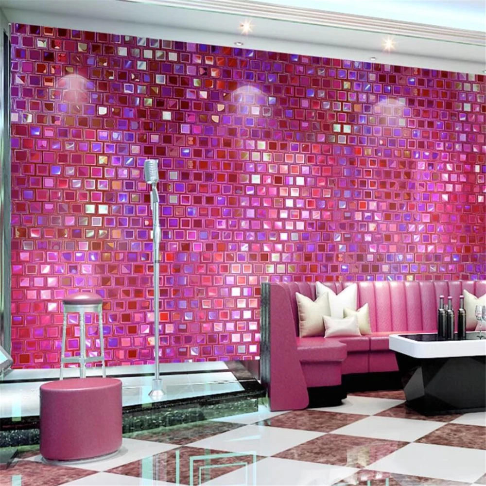 Wallpaper mosaik berwarna khus - Home Decor Online Shop ulasan dan harga
