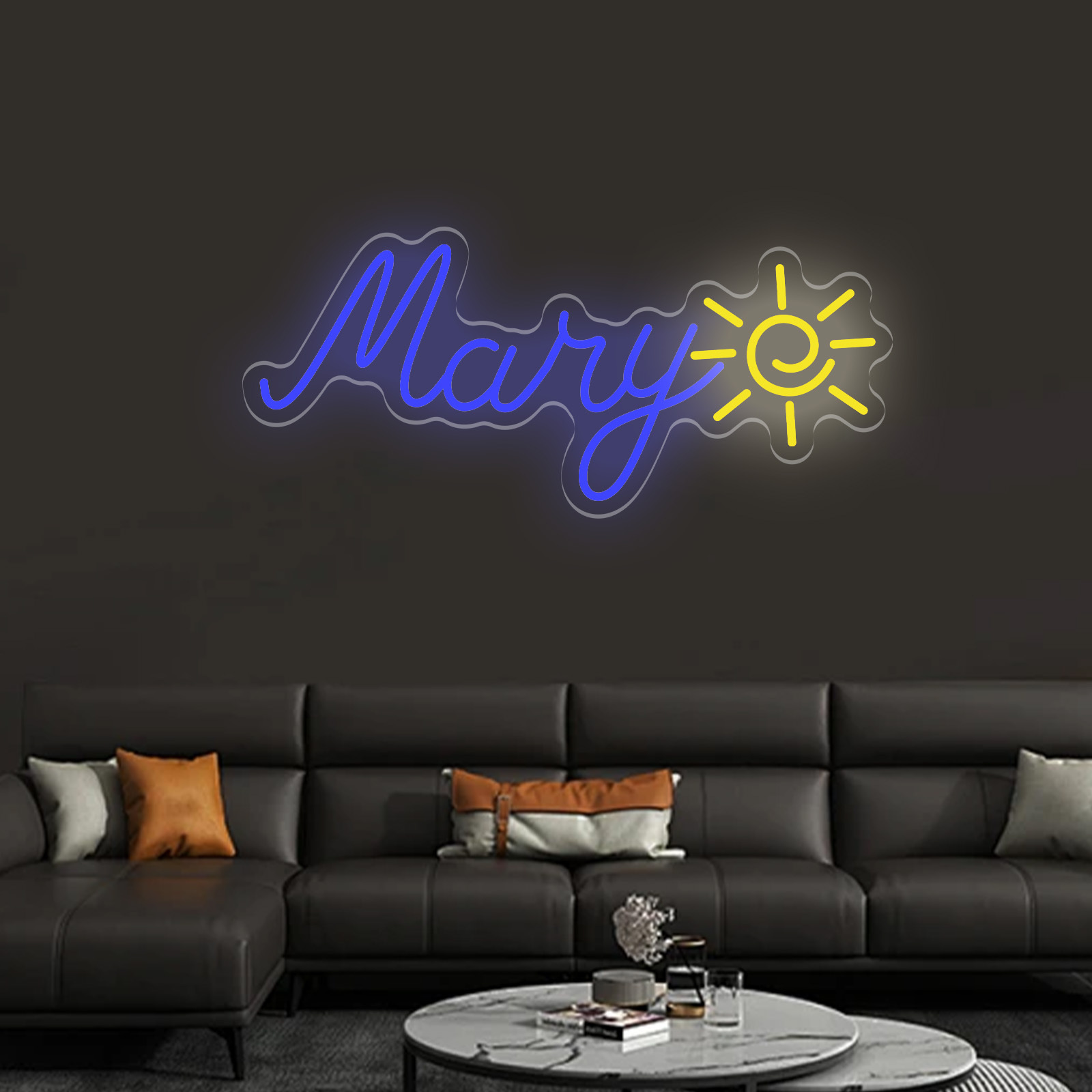 Neon Kustom dengan Nama & Tand - Home Decor Store ulasan dan harga