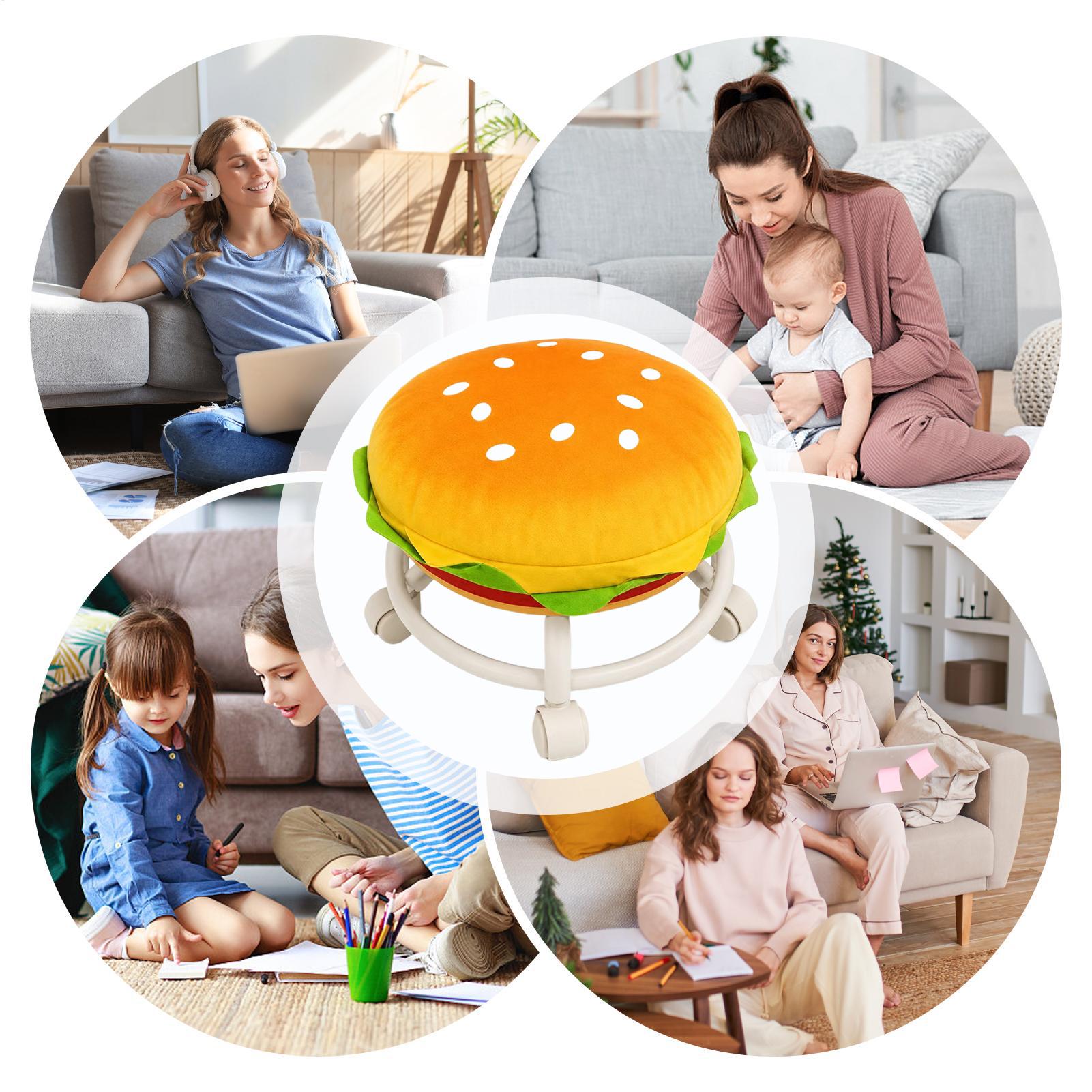 Bangku Beroda Lembut Lucu Nyam - Home Decor On Wheels ulasan dan harga