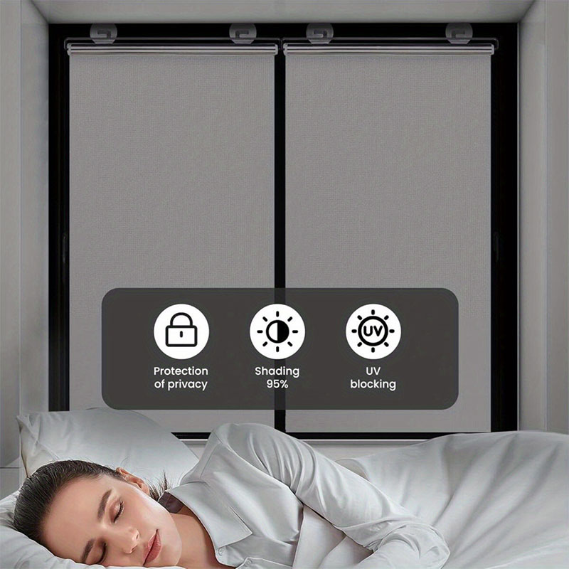Tirai Penahan Panas, Roller Bl - Home Decor Window Blinds ulasan dan harga