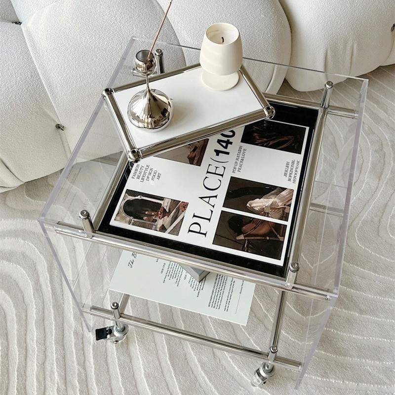 Meja Kopi Modern Meja Ujung Pe - Home Decor On Wheels ulasan dan harga