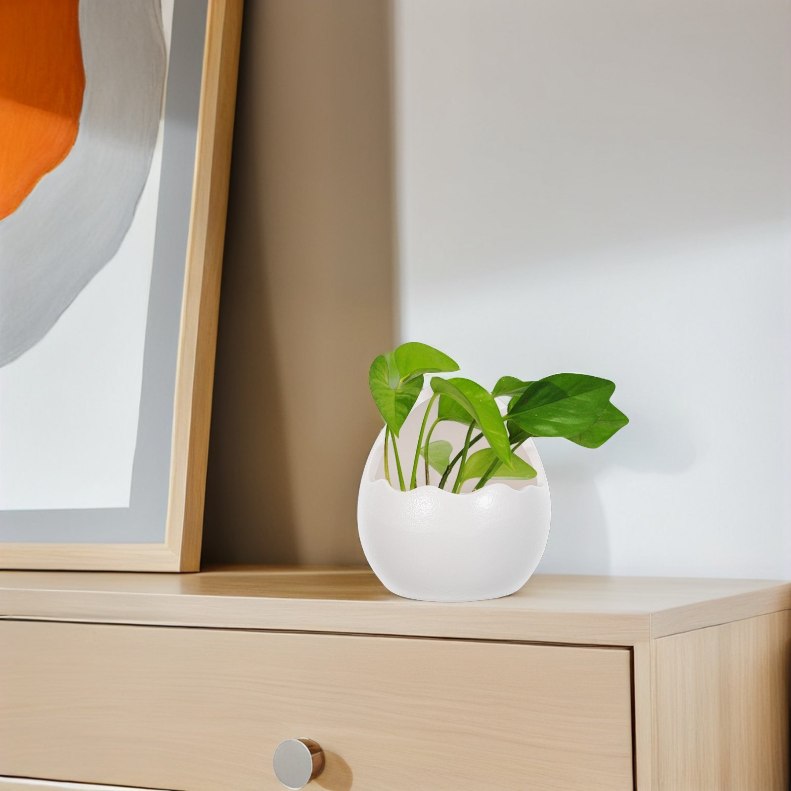 Pot Keramik Telur Retak Lucu u - Succulent Planter Pot ulasan dan harga