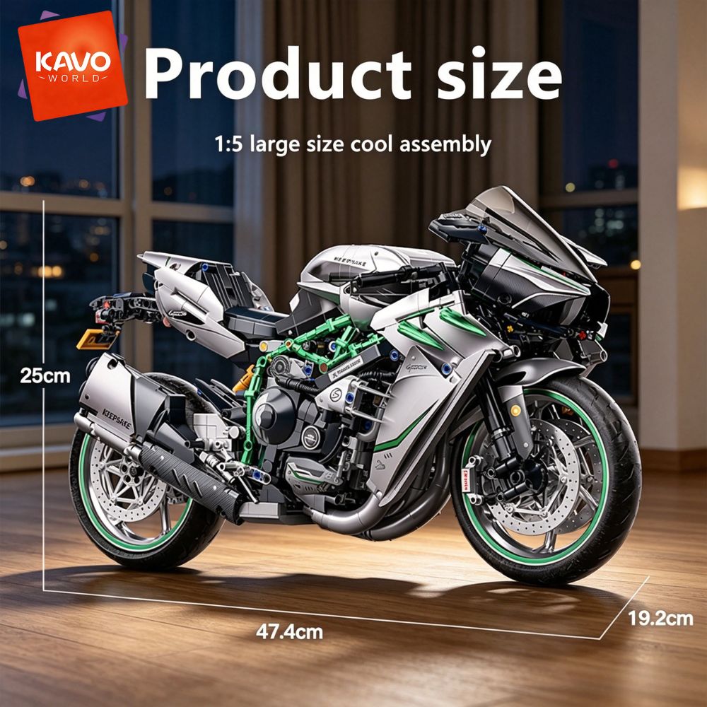 KAVOWORLD 1:5 Blok Bangunan Se - Home Decor On Wheels ulasan dan harga