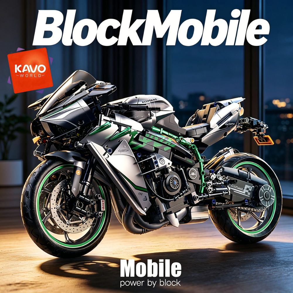 KAVOWORLD 1:5 Blok Bangunan Se - Home Decor On Wheels ulasan dan harga