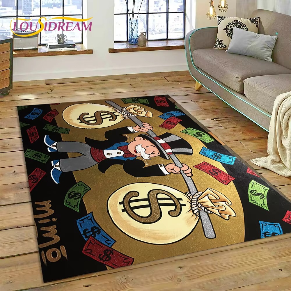 Karpet Uang Kartun Monopoli Do - Home Decor Online Game ulasan dan harga