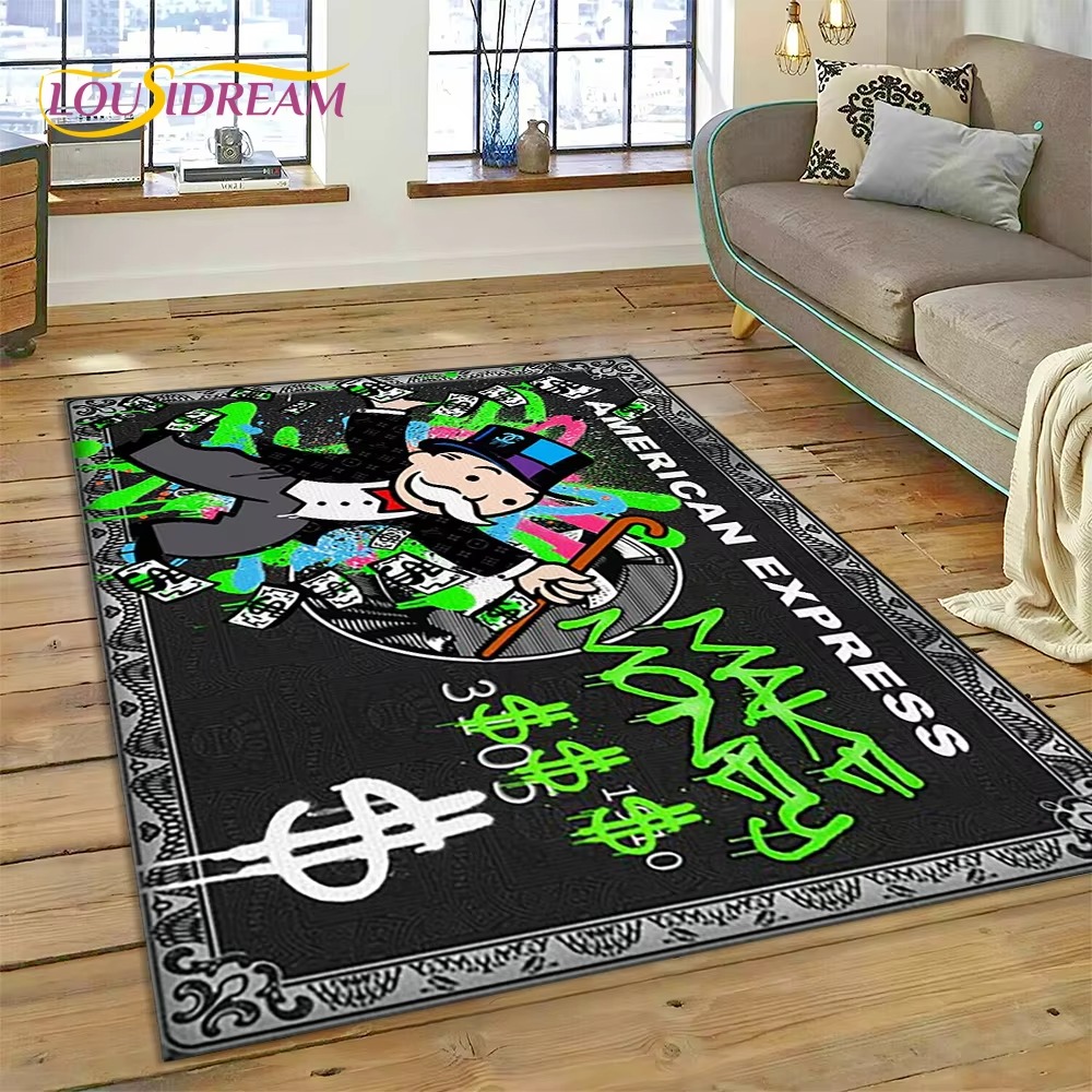 Karpet Uang Kartun Monopoli Do - Home Decor Online Game ulasan dan harga