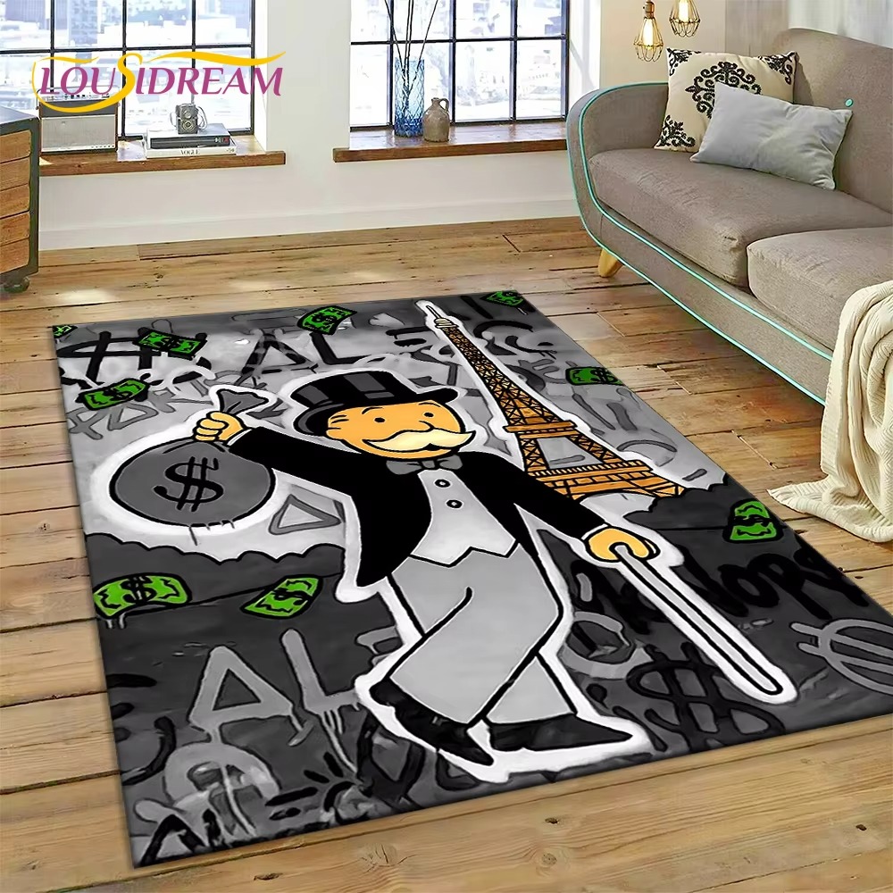 Karpet Uang Kartun Monopoli Do - Home Decor Online Game ulasan dan harga