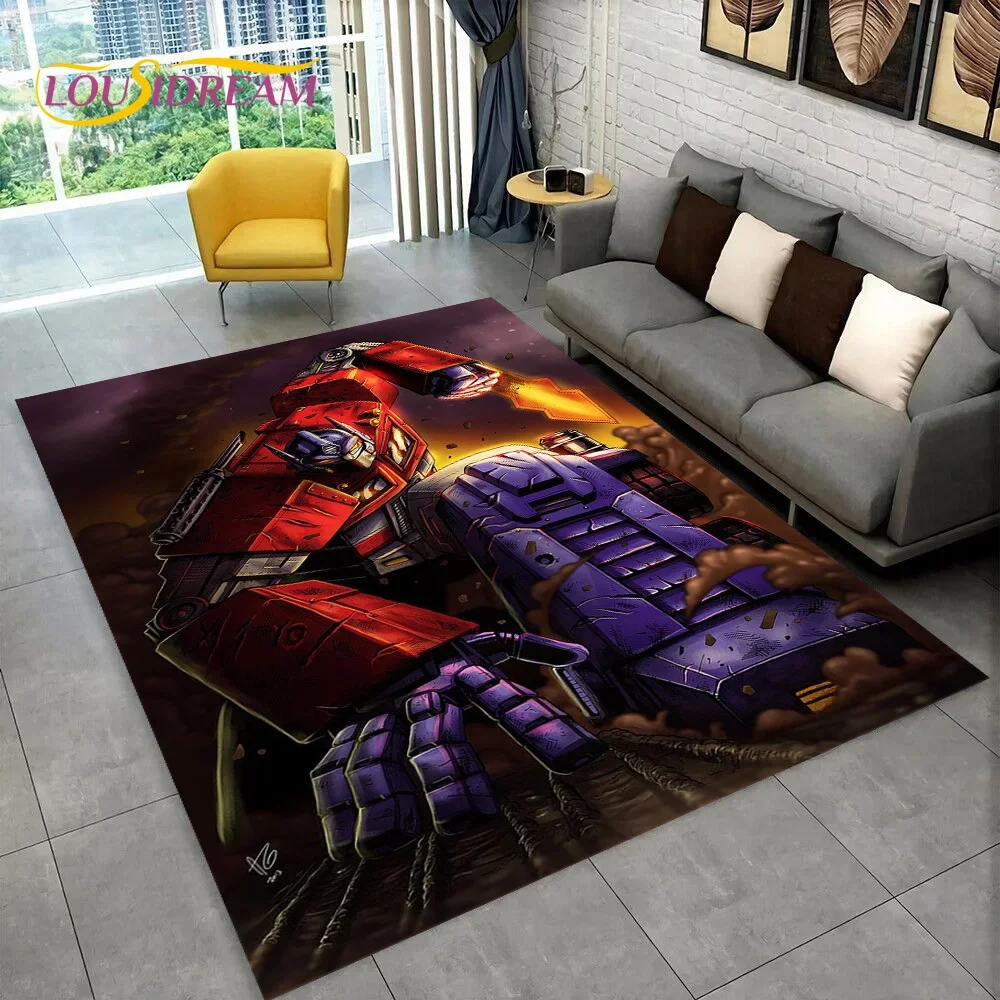 Karpet 3D Kartun T-transformer - Home Decor Online Game ulasan dan harga