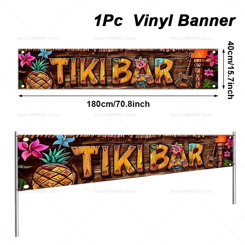Spanduk Bar Tiki Dekorasi Pest - Home Decor Nearby ulasan dan harga