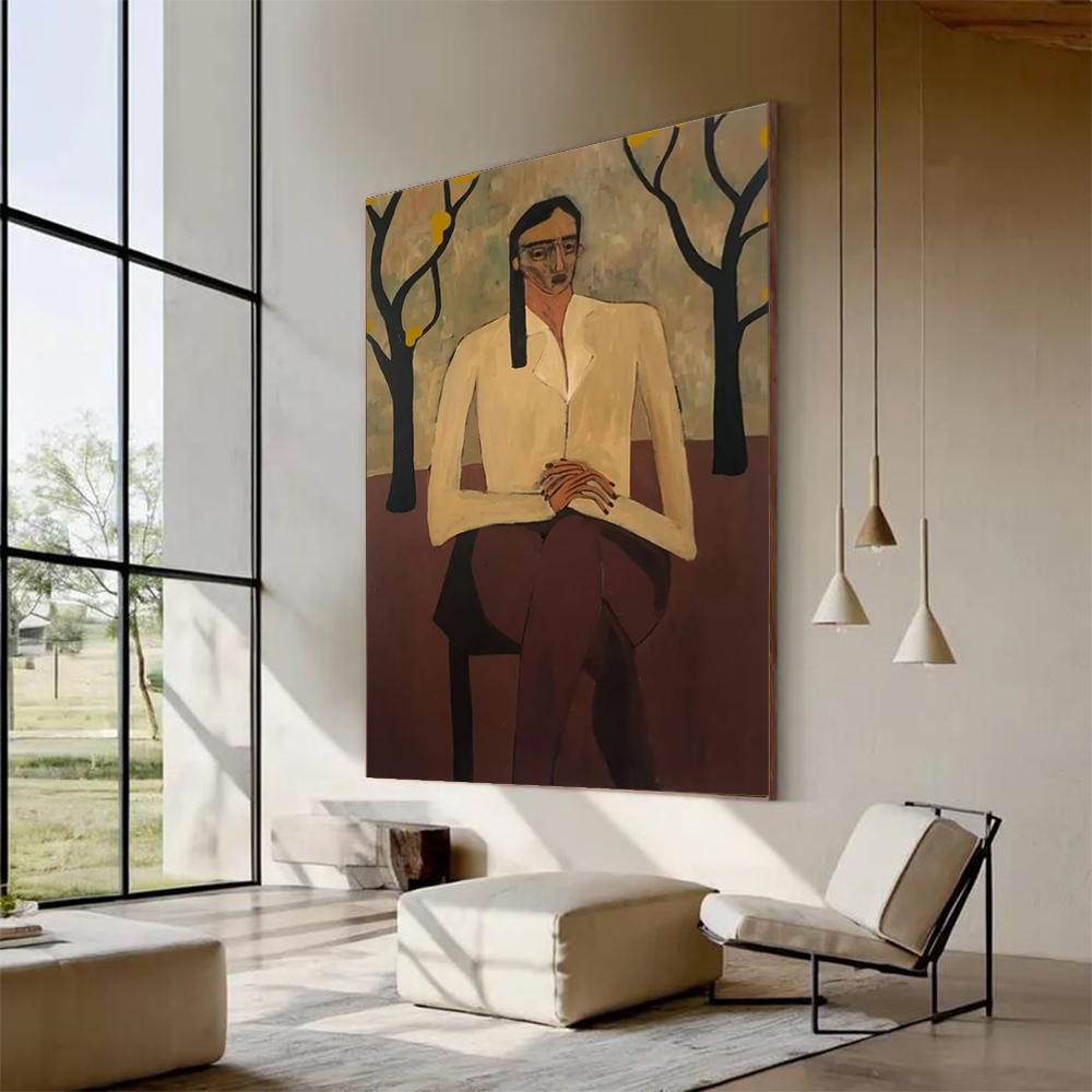 Lukisan Minyak Abstrak 100% Bu - Home Decor Free Images ulasan dan harga