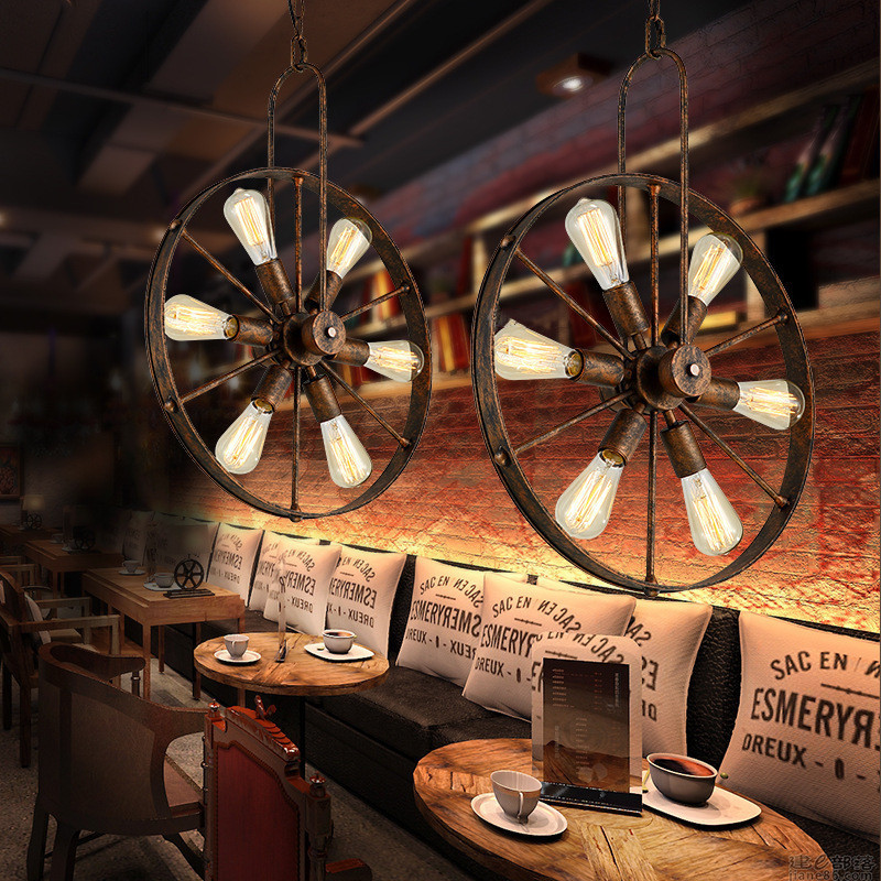 Lampu gantung, Retro Vintage r - Home Decor On Wheels ulasan dan harga
