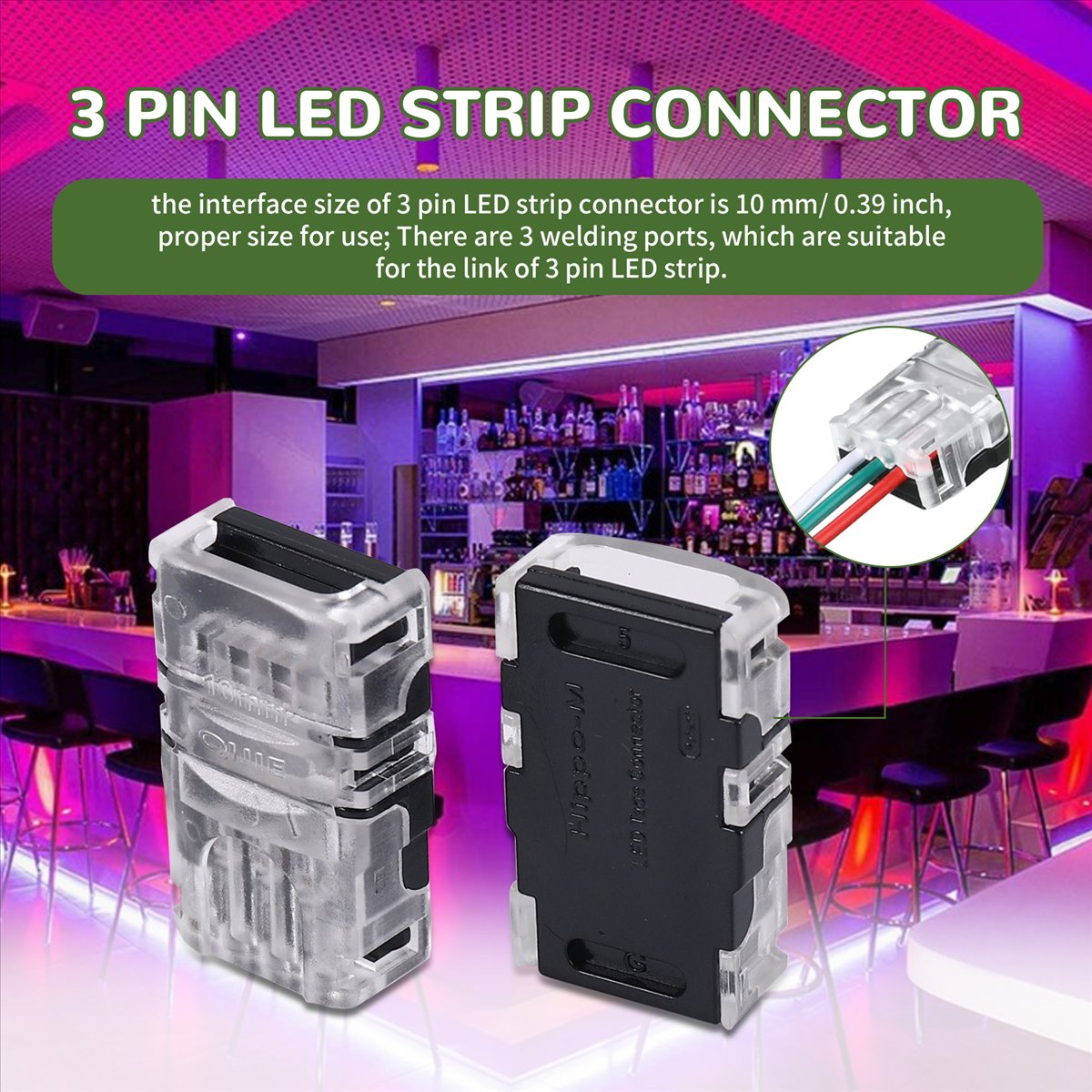 Kompatibel 11 Buah Konektor St - Led Strip Lights ulasan dan harga