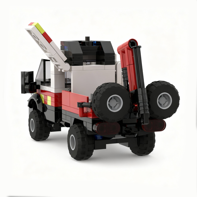 501PCS MOC Model Kreatif Cell  - Home Decor On Wheels ulasan dan harga